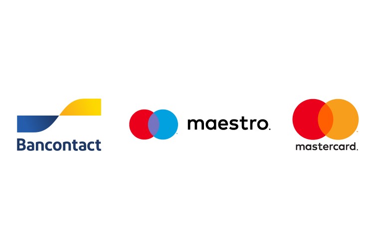 Logos Visa, Mastercard, Maestro et Bancontact Logos Visa, Mastercard, Maestro et Bancontact